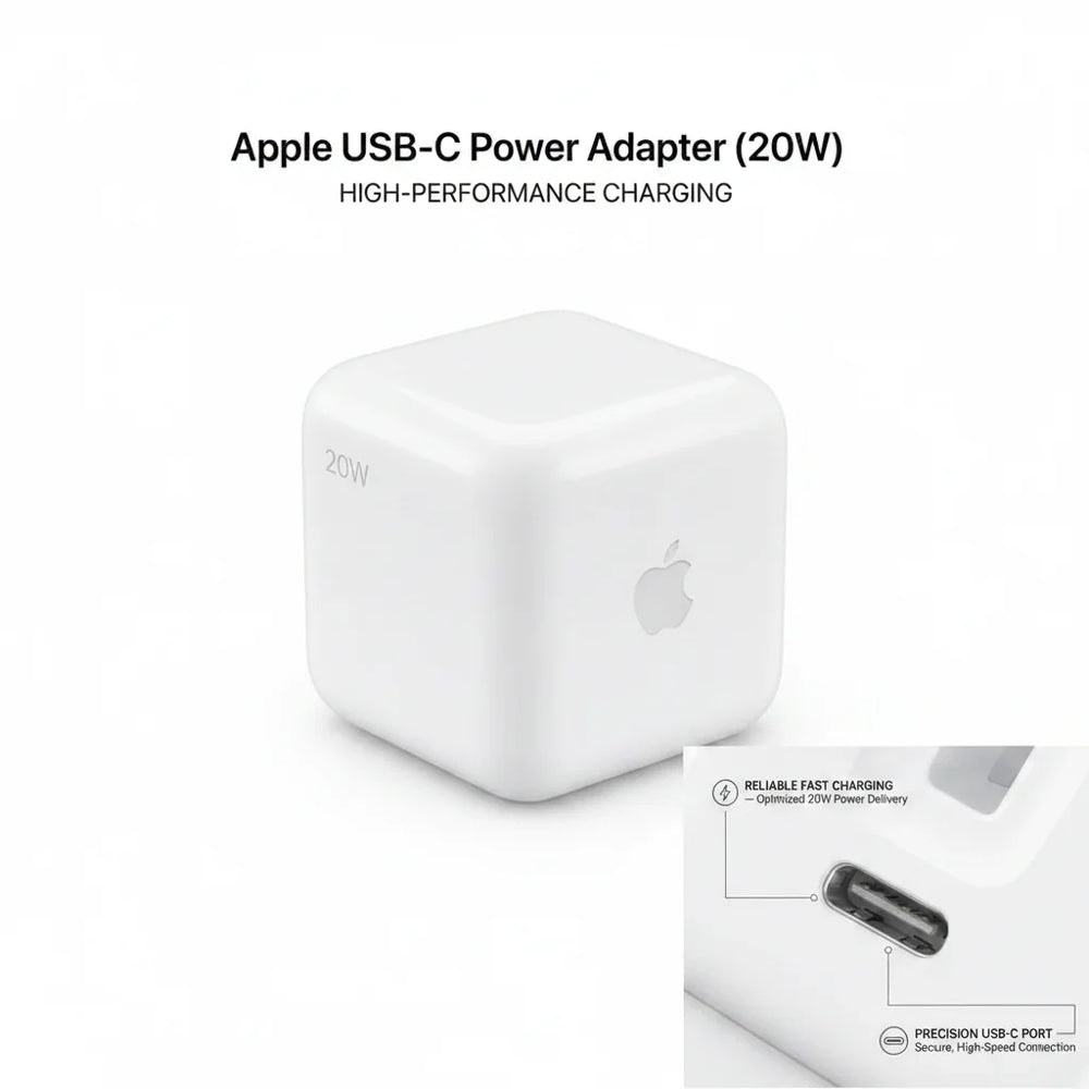 Apple USB-C Power Adapter (20W) Cosmia.pk