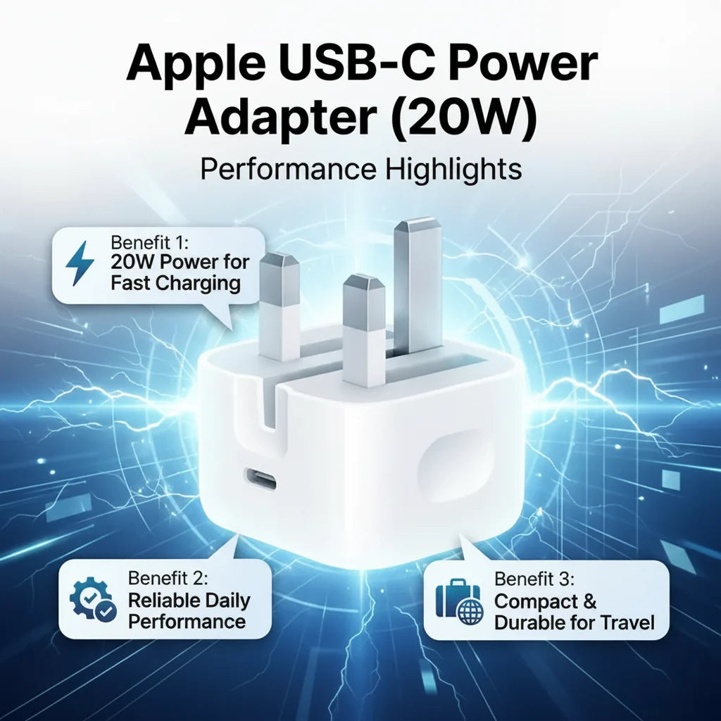 Apple USB-C Power Adapter (20W) Cosmia.pk