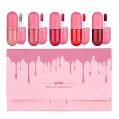 Gegemoon Mini Matte Lip Gloss 5pcs Set Gegemoon