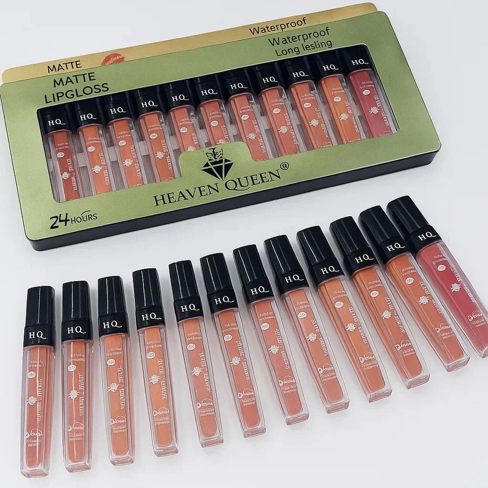 Pack of 12 Heaven Queen Matte Lipgloss Heaven Queen