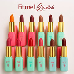 12Pcs Fitme Lipstick Color Fashion Maybelline