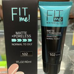 Maybelline Fit Me Matte Poreless Foundation - 40ml Maybelline