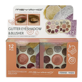 MSYAHO Glitter Eyeshadow & Blusher – 2-in-1 Glow & Glam Combo