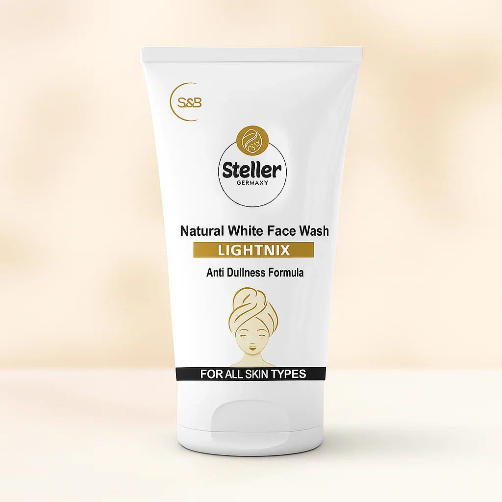 Steller Natural Whitening Face Wash- 120ml Steller