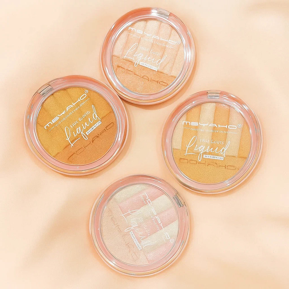 MSYAHO 4Pc Multi-Color Terracotta Blush Set MSYAHO