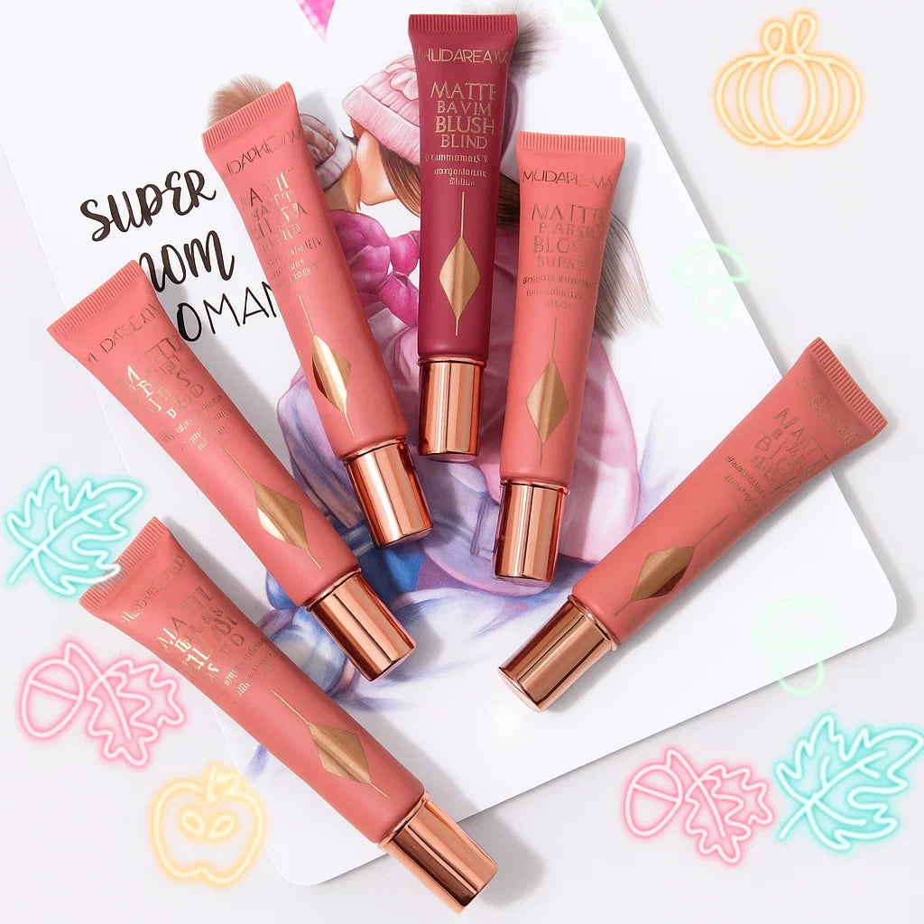 Hudamoji Matte Liquid Blusher Set Huda Moji