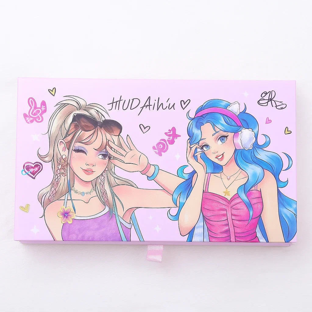 Viral Magic Hudamoji Eyeshadow Makeup Kit Huda Moji