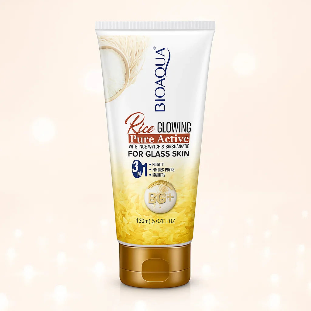 BIOAQUA Glowing Rice Pure Active B3 Face Wash – 150ml Bioaqua