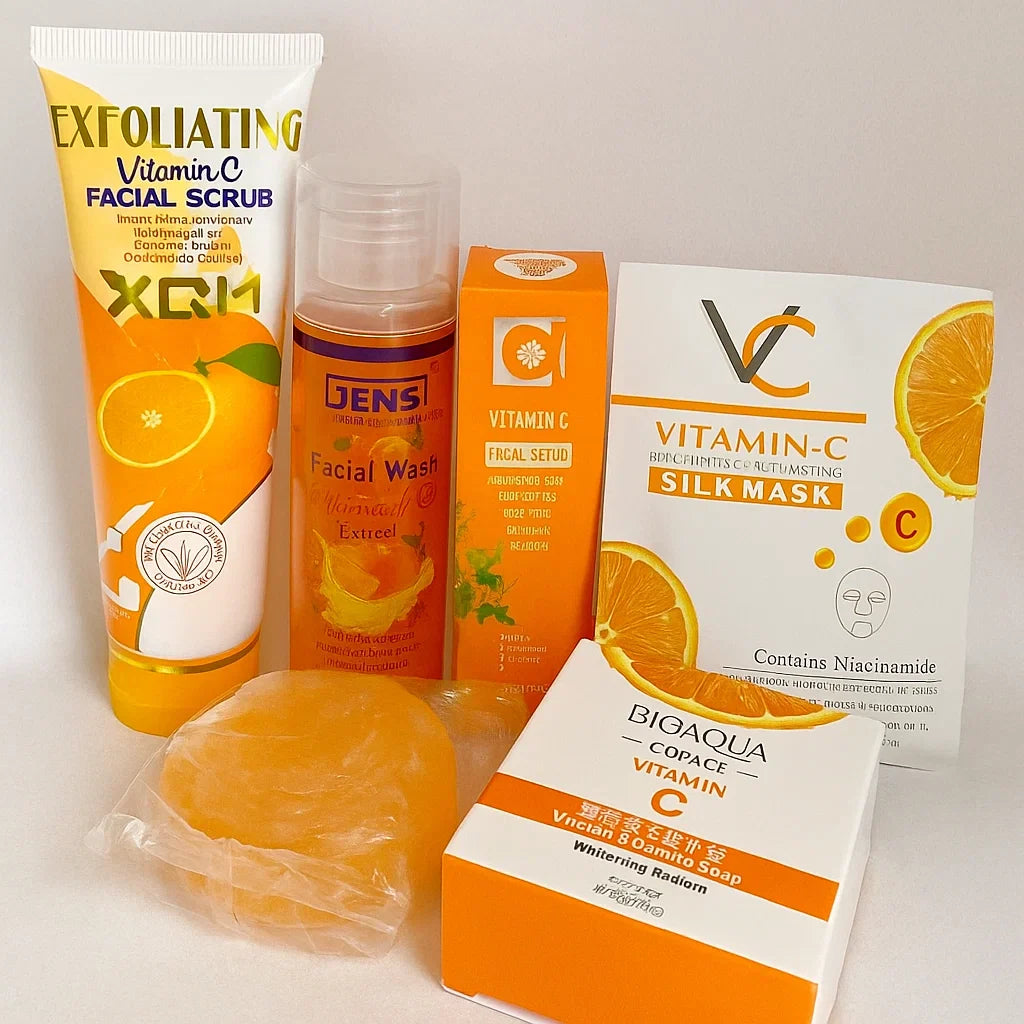 5 In 1 Orange Skin Care Deal Cosmia.pk