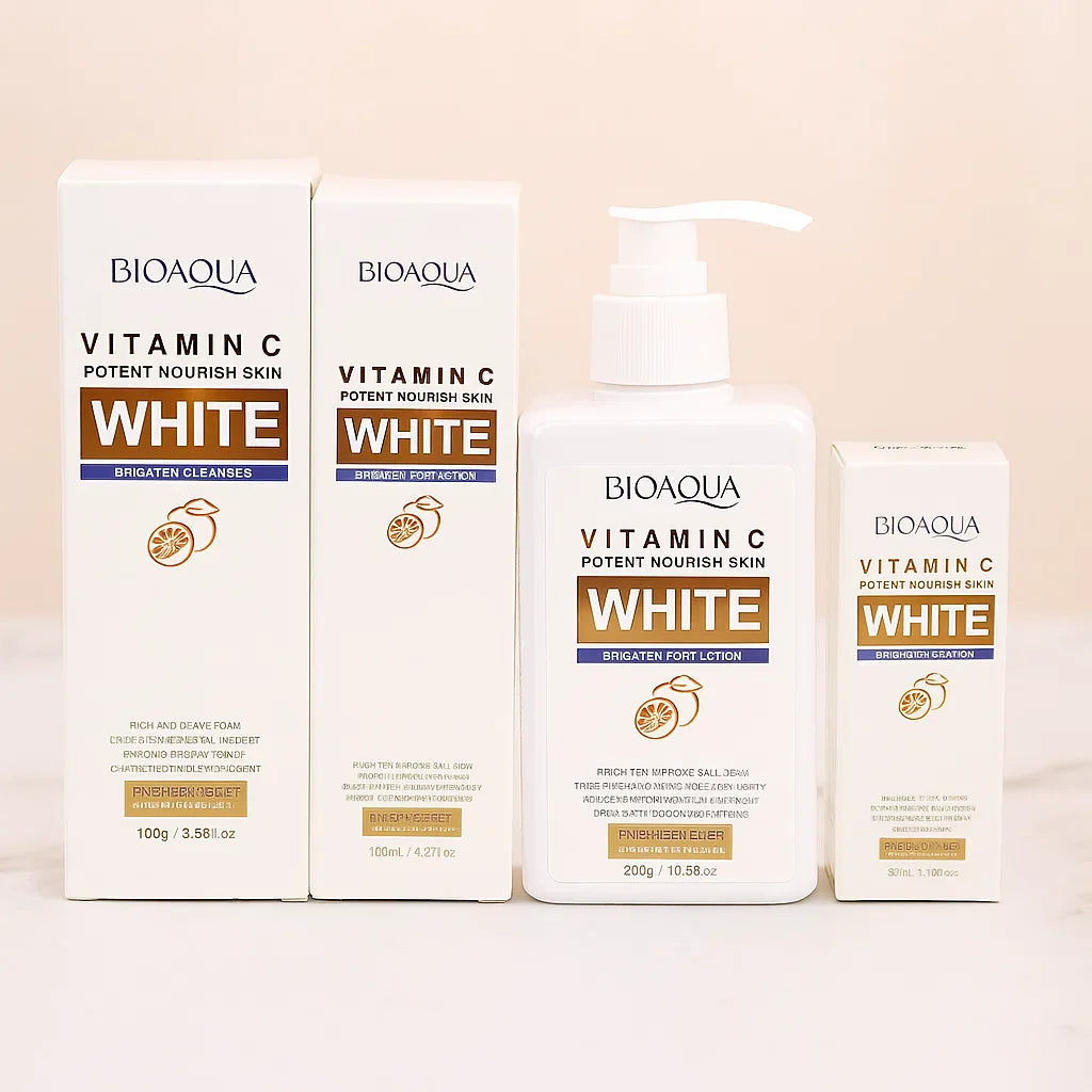 Bioaqua Vitamin C Whitening & Brightening 4in1 Deal - 100% Original Bioaqua