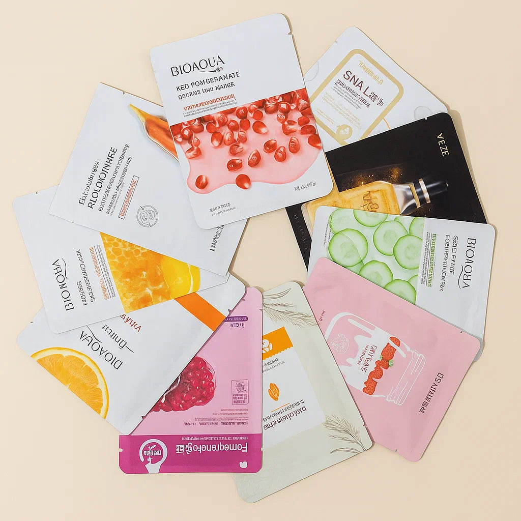 Moisturizing Face Sheet Masks - 10pcs Bioaqua