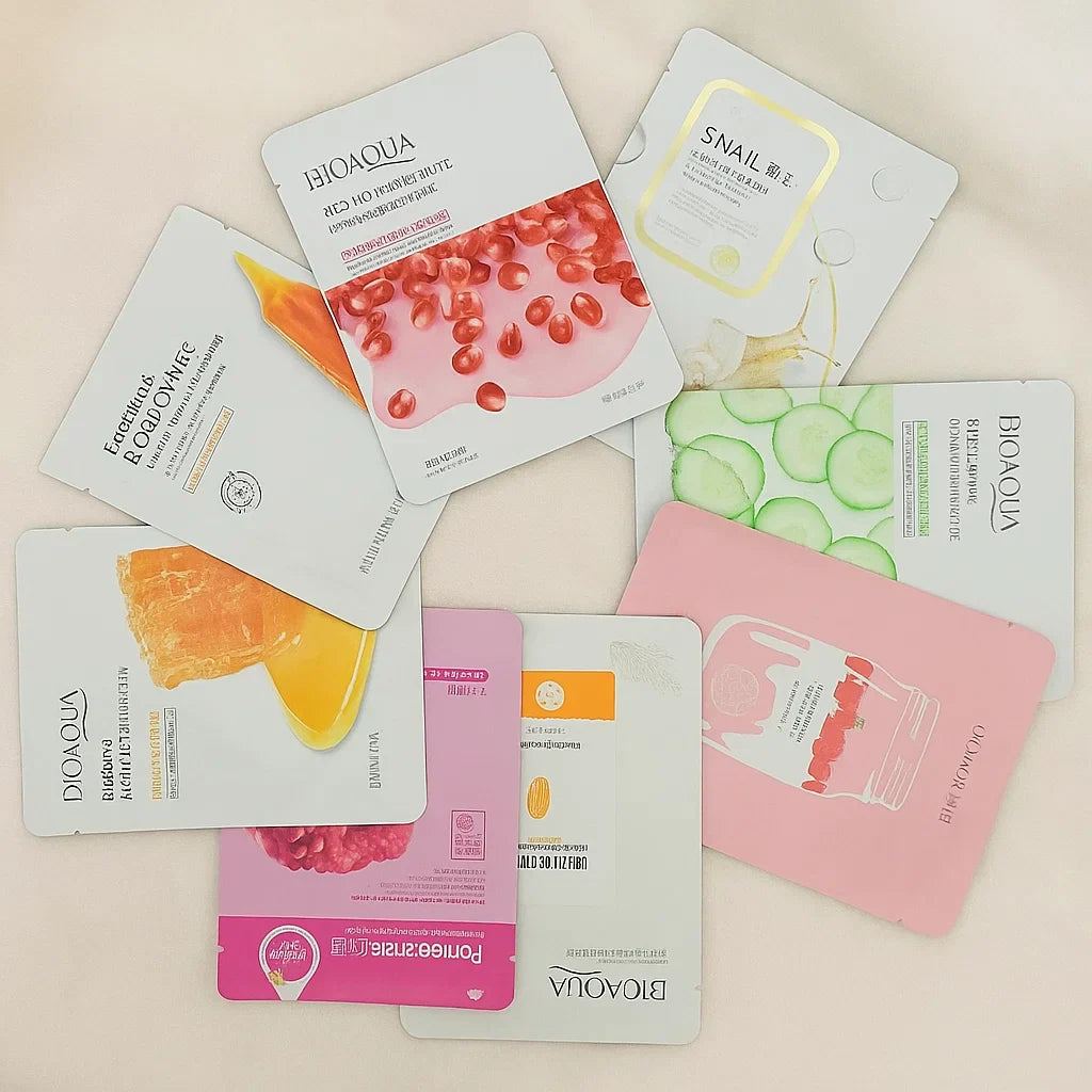 Moisturizing Face Sheet Masks - 10pcs Bioaqua