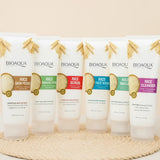 Bioaqua 6-Piece Rice Facial Set - 200 ml Each