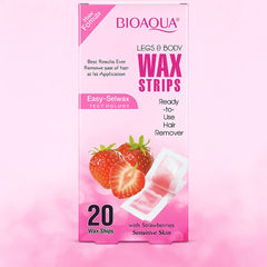 Bioaqua Body Wax Strips Dry (20 Pieces) Bioaqua