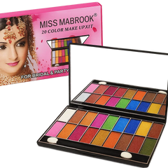 Miss Mababrook 20 Color Glitter Eyeshadow Palette Miss Mabrook