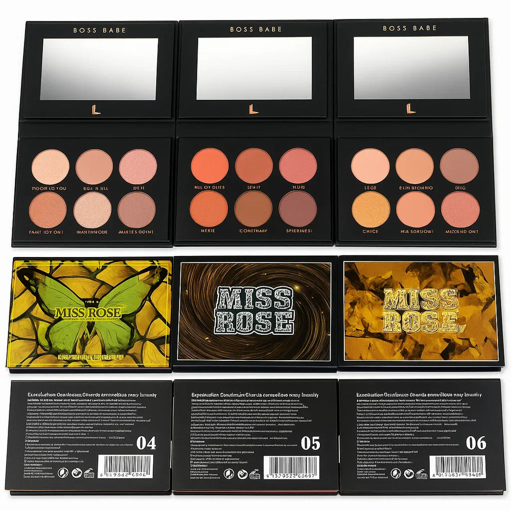 Miss Rose Eyeshadow Palette -  6 Color Miss Rose