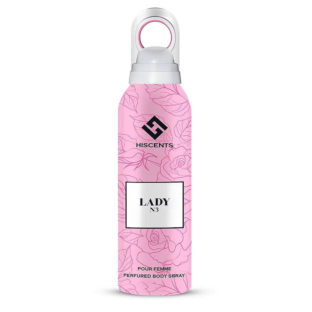 Hiscents Pour Femme Lady N5 Body Spray – 200ml Hiscents