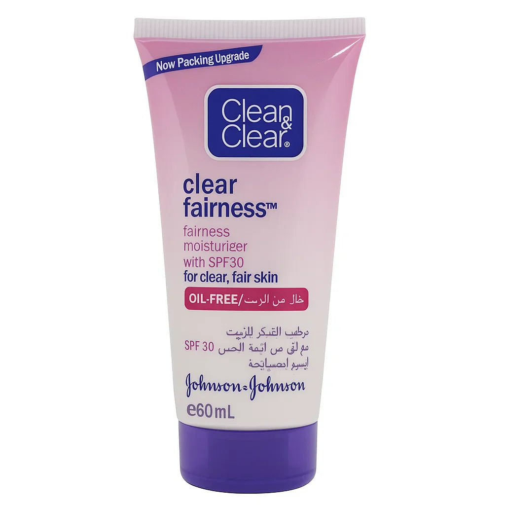 Clean & Clear Fairness Moisturizer with SPF30 – 60ml Clean & Clear