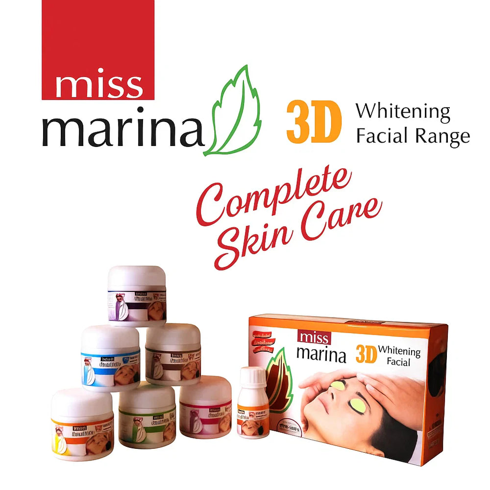 Miss Marina 3D Whitening Facial Kit Miss Marina