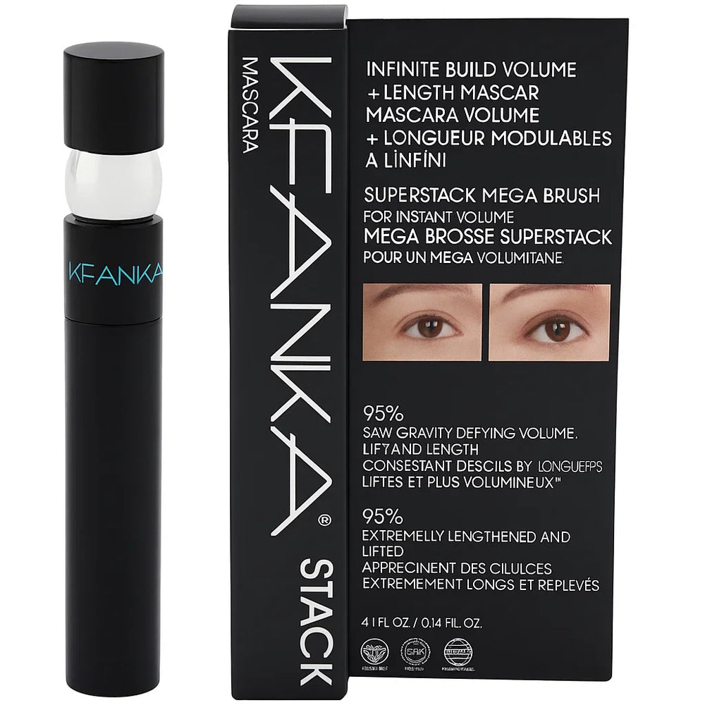 Kfanka Stack Volume Waterproof Mascara - 12ml Kfanka