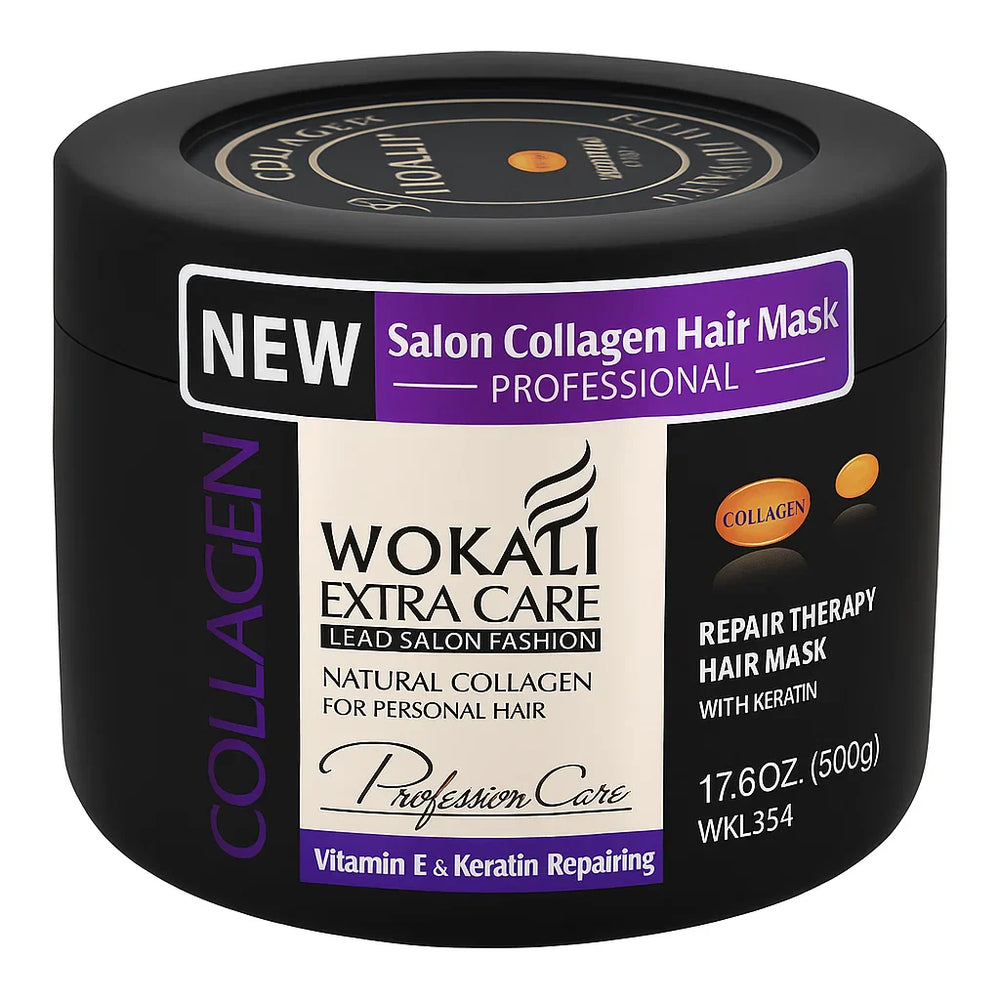 Wokali Extra Care Collagen Repair Therapy Hair Mask - 500g Wokali
