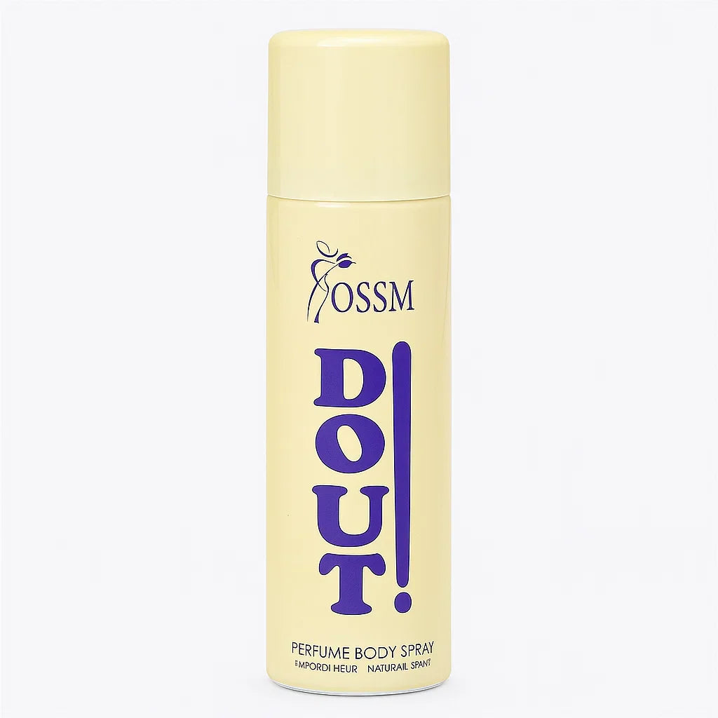 Hossm Doubt Perfumed Body Spray Hossm