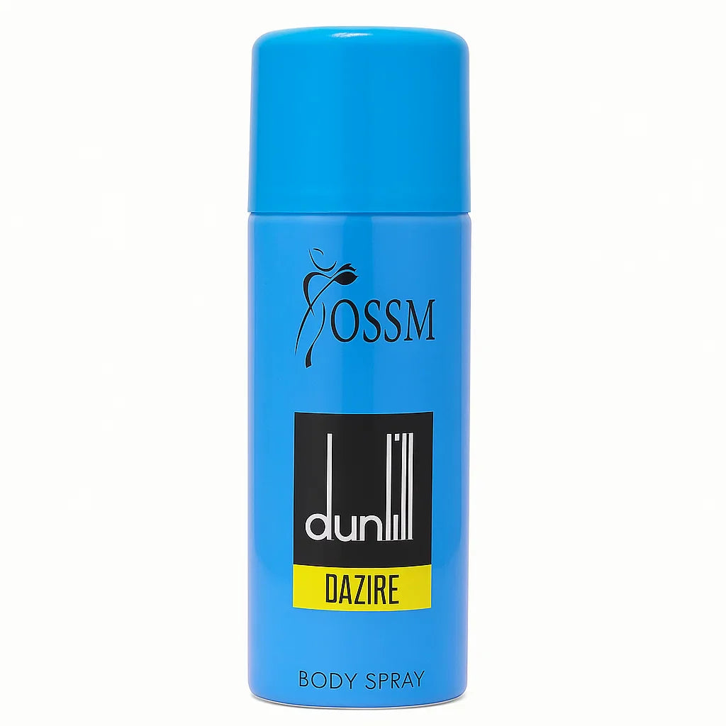 Hossm Dunlill Dazire Blue Body Spray Hossm