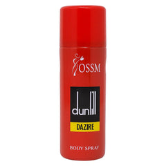 Hossm Dunlill Dazire Red Body Spray Hossm