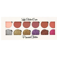 Glitter Eyes Rainbow Unicorn 12-Color Eyeshadow Palette Glitter Eyes