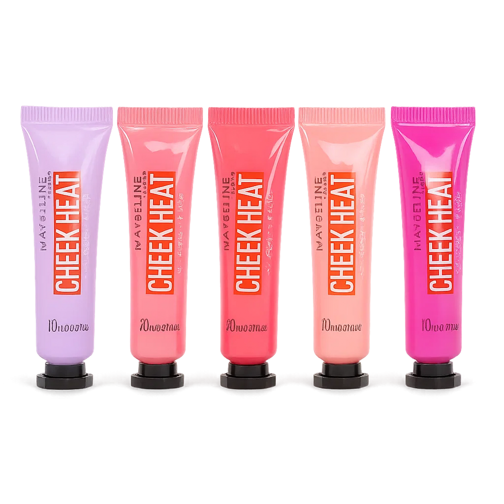 Original Warda Beauty Cheek Heat Liquid Blush-On - 6/Pcs Set Warda Beauty