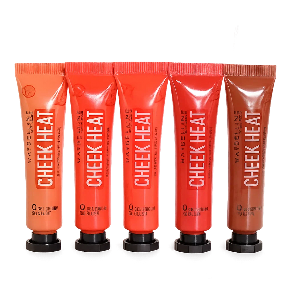 Original Warda Beauty Cheek Heat Liquid Blush-On - 6/Pcs Set Warda Beauty