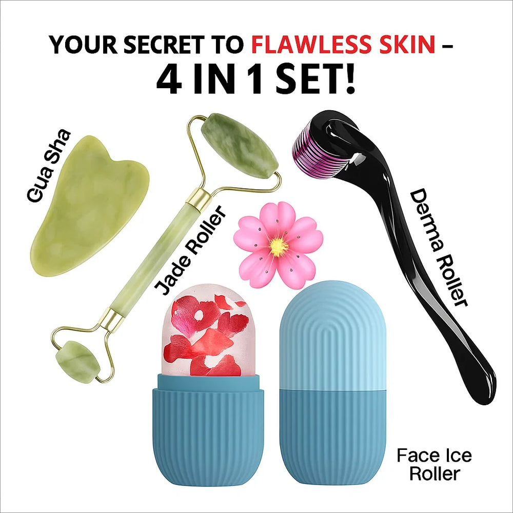 4- in -1 Flawless Skin Tool Set Cosmia.pk