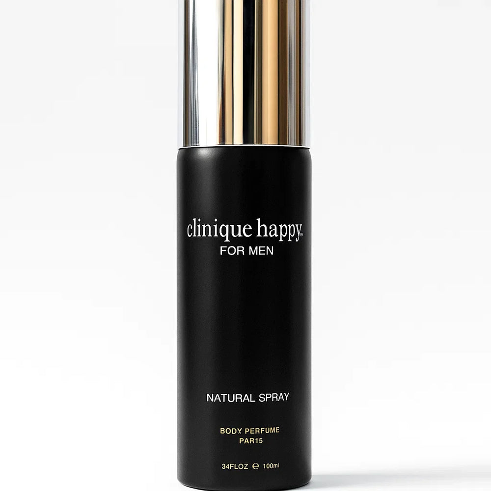 Clinique Happy For Men Body Perfume Spray - 100ml Clinique