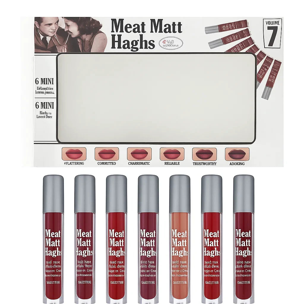 Meat Matte Lip Gloss 7‑in‑1 Meat Matt Haghs