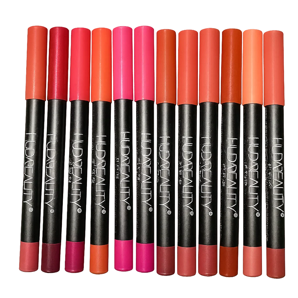Huda Beauty Lip Pencil - 12 Pack Huda Beauty