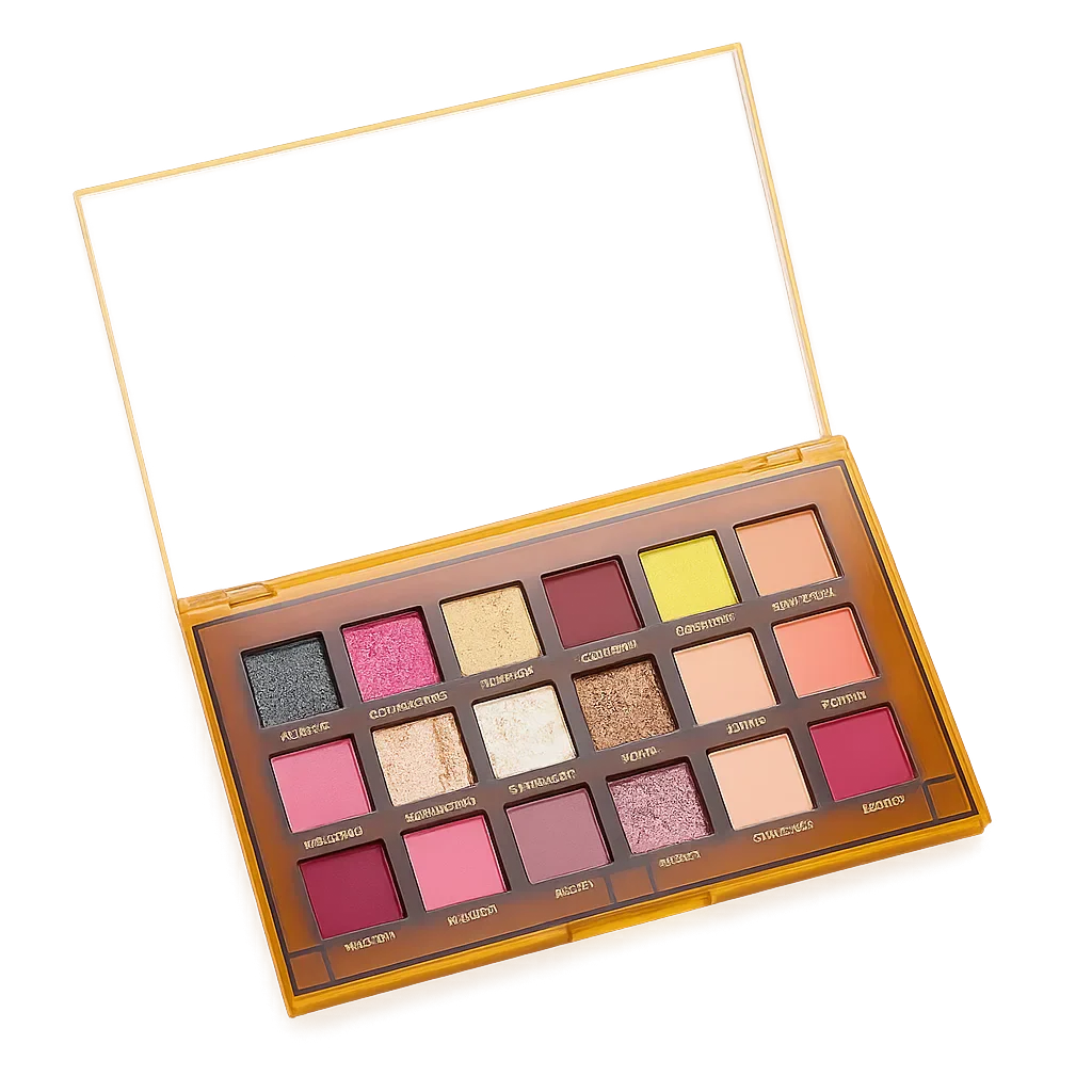 Huda Beauty Empowered Eye Shadows Palette - 18 Color Huda Beauty