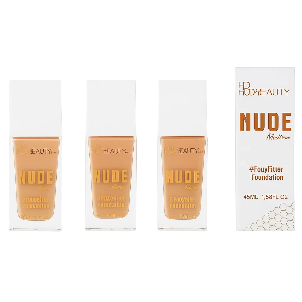 HD Huda Beauty Matt Nude Medium Foundation - 45ml Huda Beauty