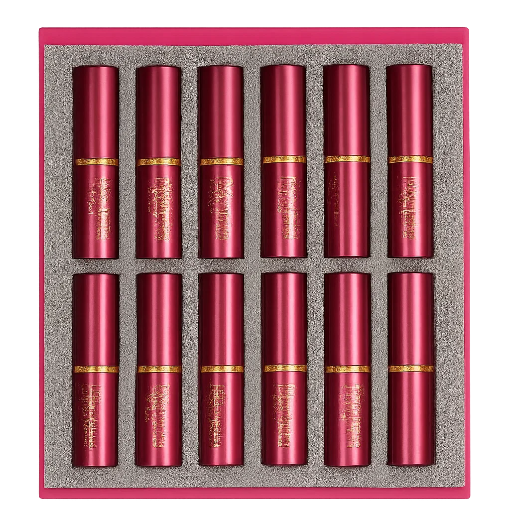 Huda Beauty Lipsticks 12 Pcs Set Huda Beauty
