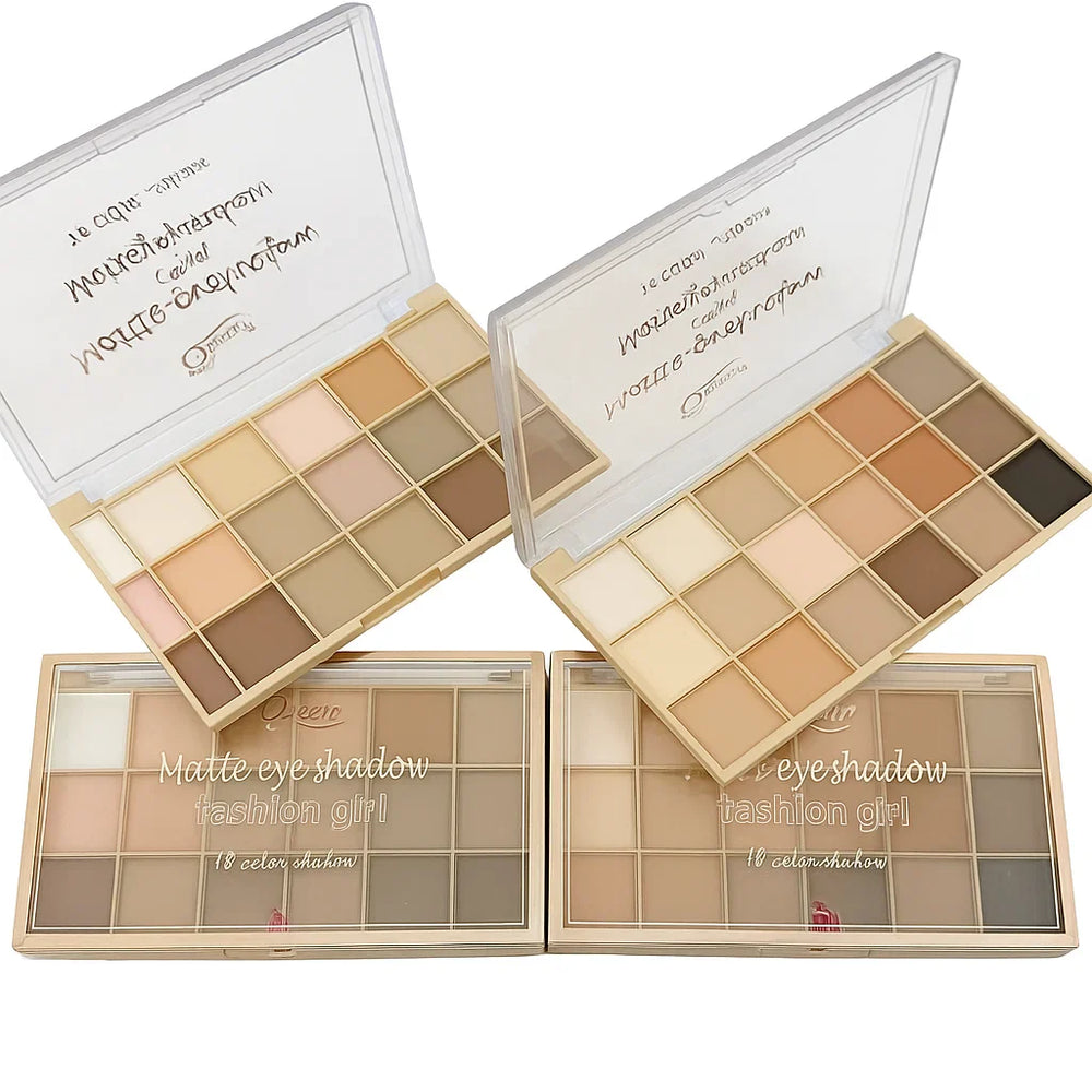 Mini Queen Super Matte 18‑Color Eyeshadow Palette Mini Queen