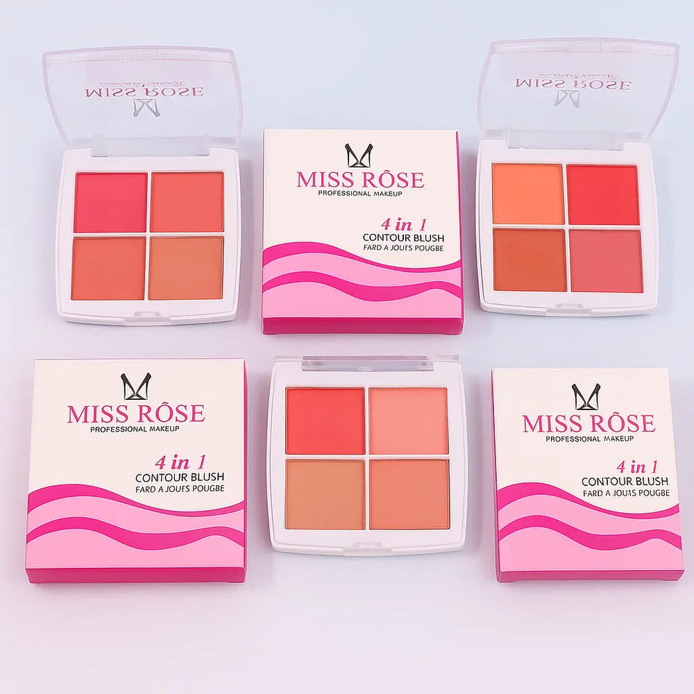 Miss Rose 4 in 1 Blush Palette Miss Rose