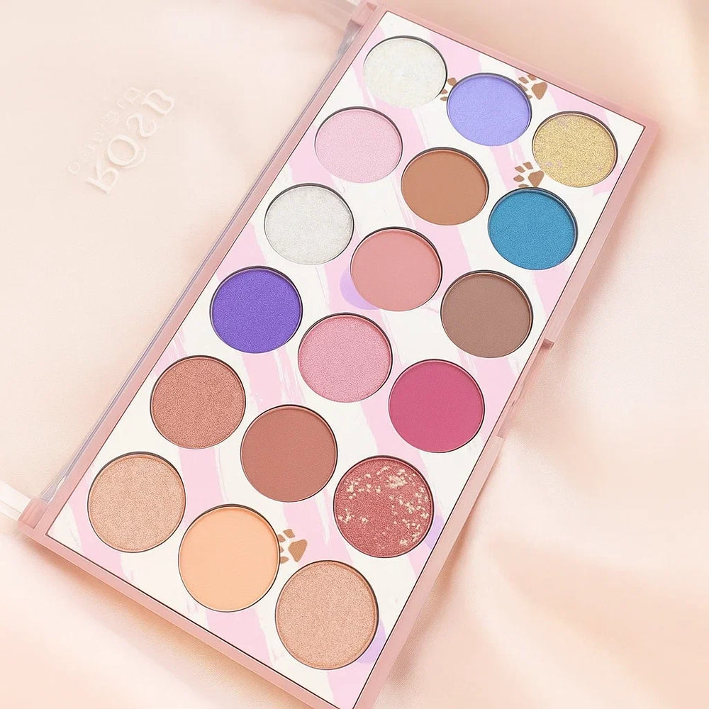 18 Colors Miss Rose Eyeshadow Palette (Original) Miss Rose