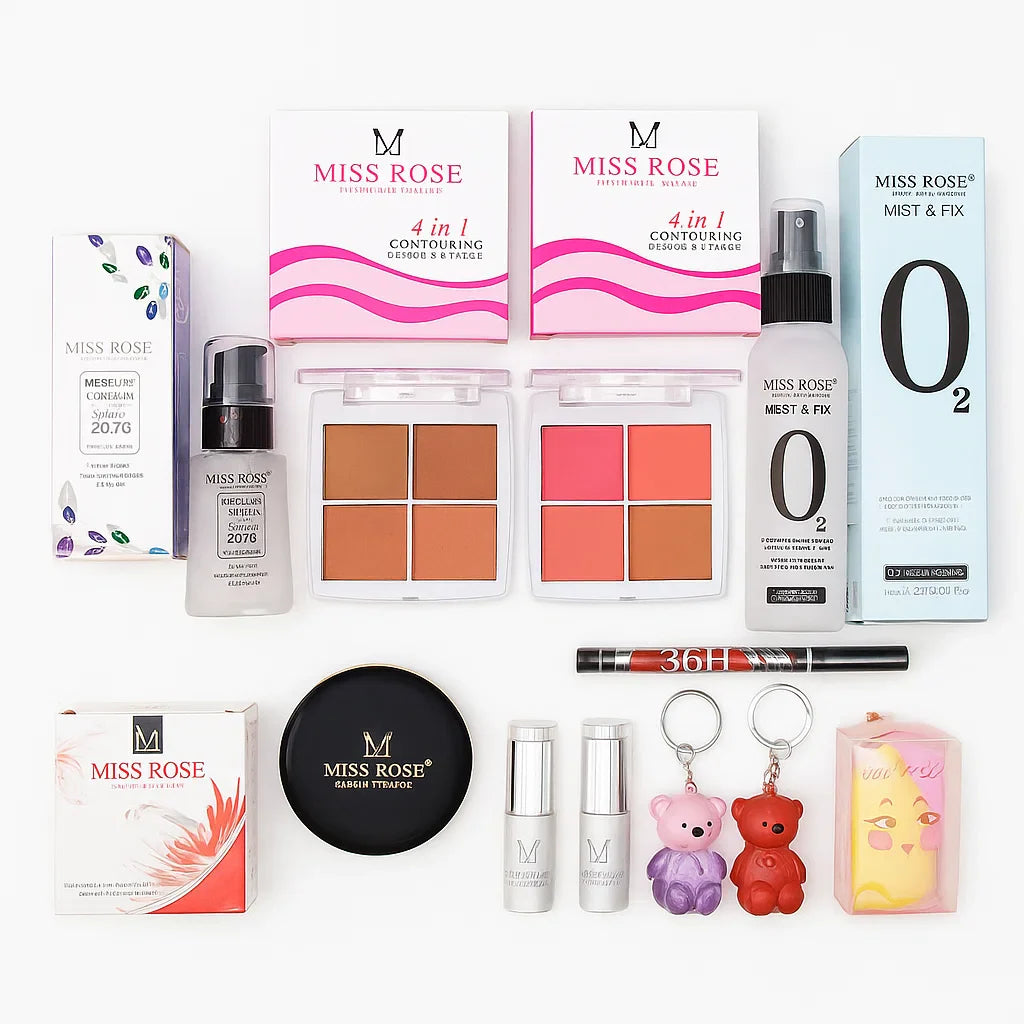 Miss Rose Makeup Deal - 11 Pcs Miss Rose