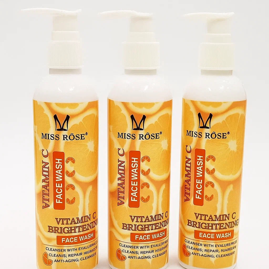 Miss Rose Vitamin C Brightening Face Wash Miss Rose