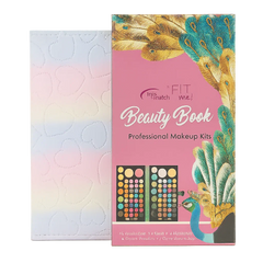 True Match Fit Me Beauty Book All-in-One Folding Highlighter Blush & Eyeshadow Palette True match