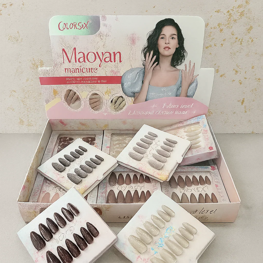 Color Six Maoyan Manicure Nails Color Six