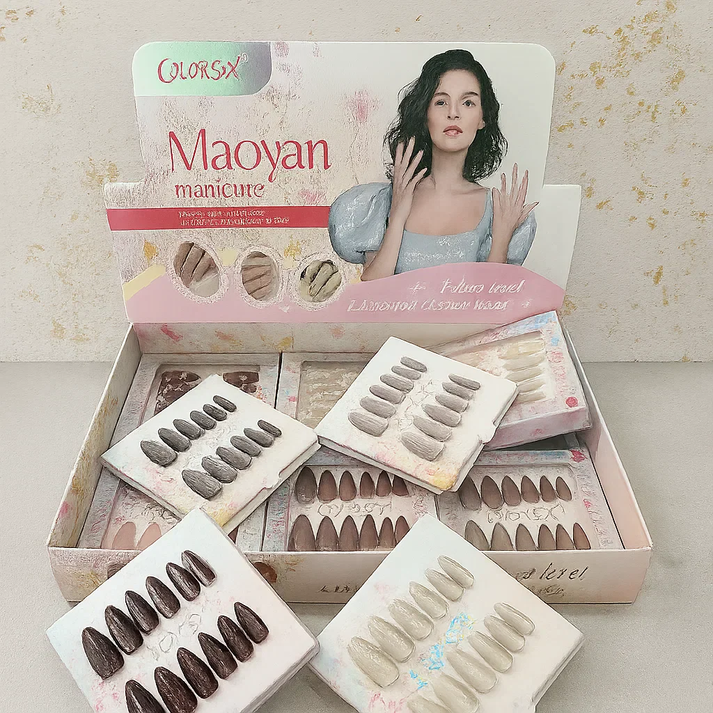 Color Six Maoyan Manicure Nails Color Six