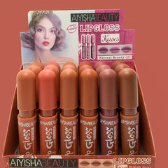 Aiyisha Beauty Nude Mat Lipgloss Aiyisha Beauty