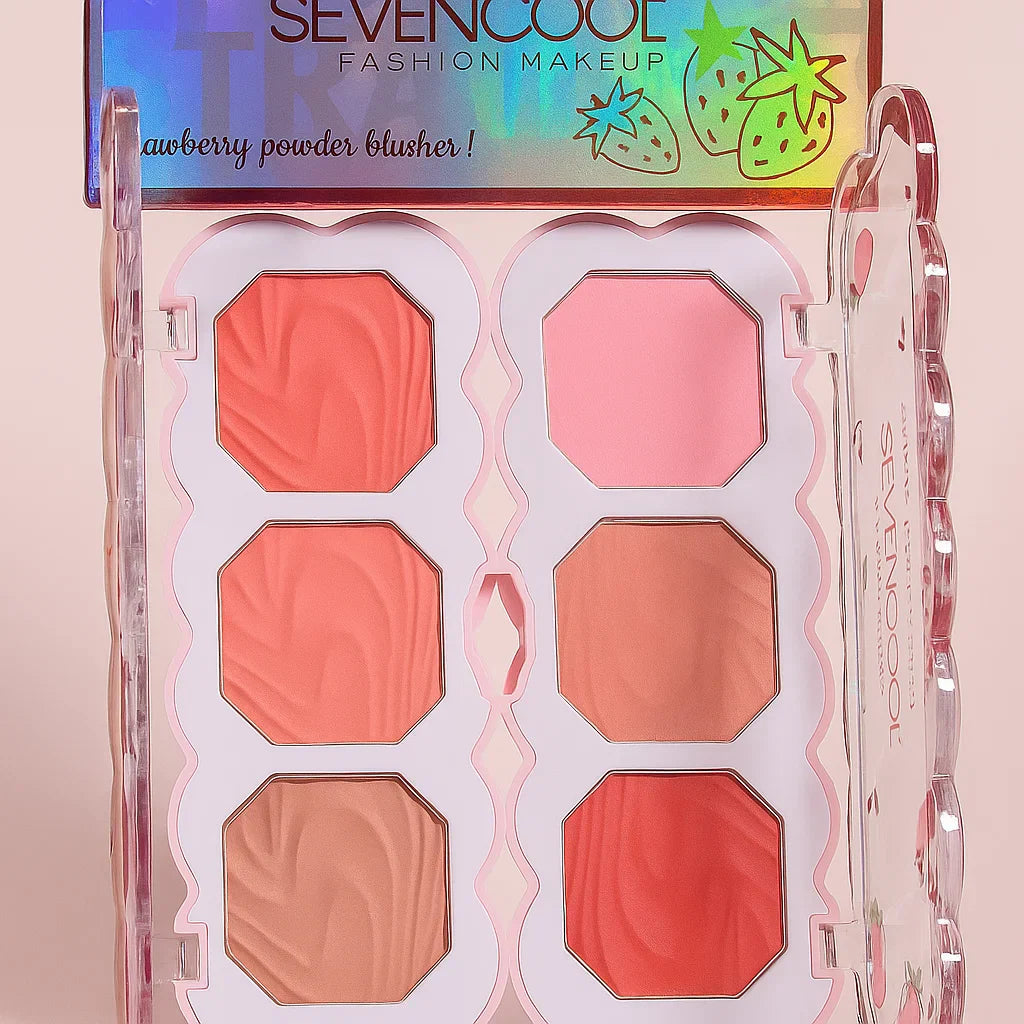 Seven Cool Strawberry Powder Blush Seven Cool