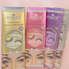 Anjieer 3D Eye lashes - 10 Pcs Anjieer