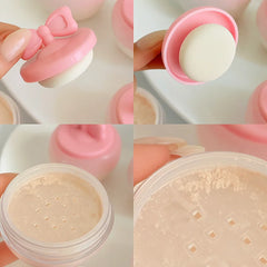 HUDAMOJI Loose Powder – Soft Touch, Natural Glow Huda Moji